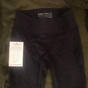 Outdoor Voices Black tech sweat 3/4 leggings
